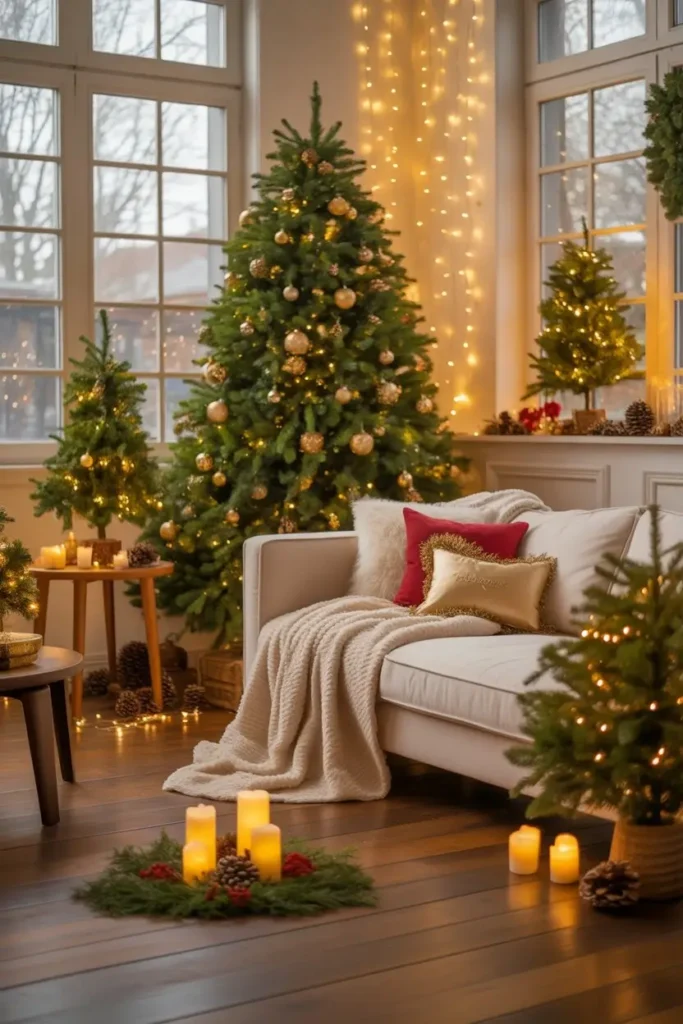Easy Christmas Decor Ideas for Living Room Spaces of Any Size