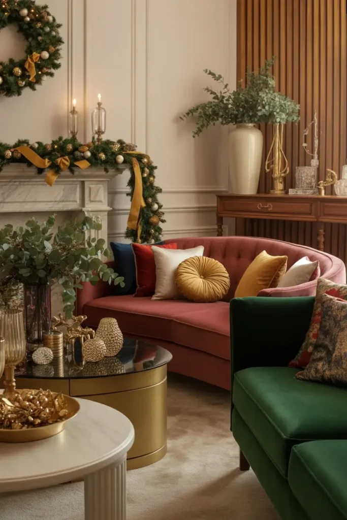 Best Christmas Color Schemes for Living Room Decor