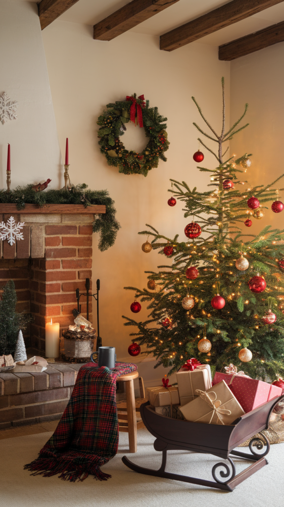 Cozy Christmas decor