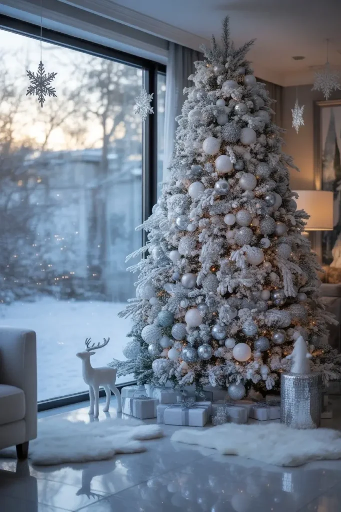Winter Wonderland: Create a Frosty Christmas Tree Display