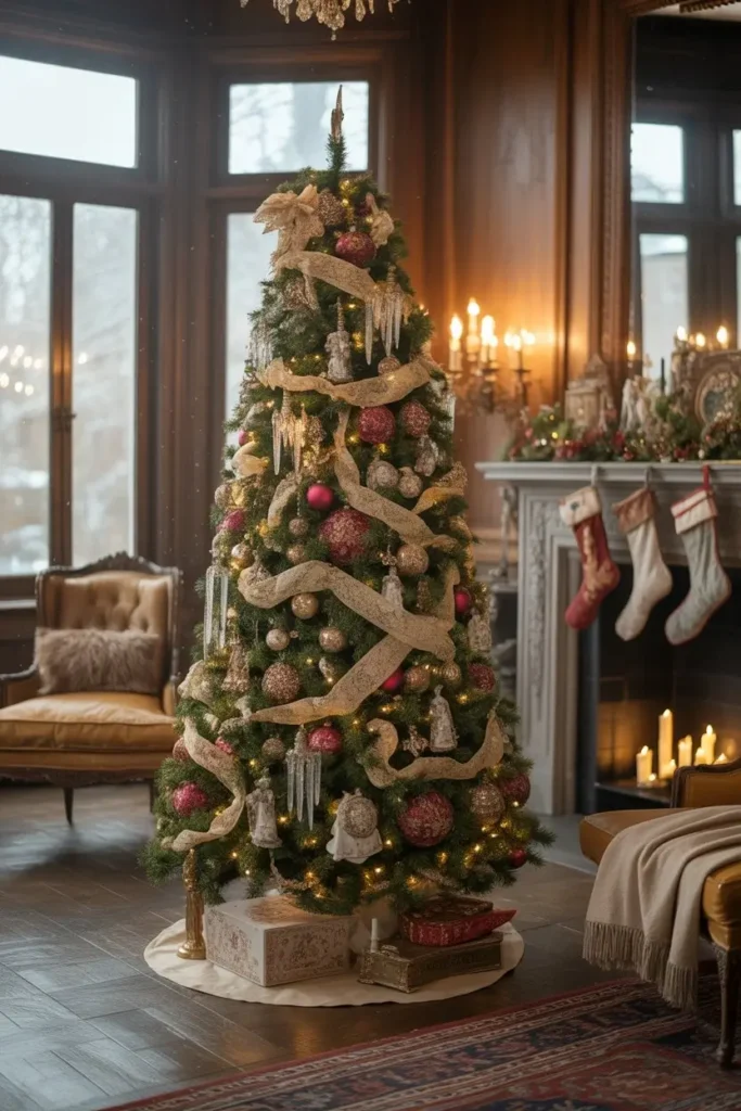 Vintage Victorian: Transport Your Tree Back in Time with Elegant Decor