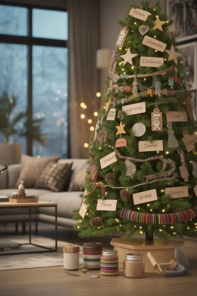 DIY Delights: Get Crafty and Design Your Own Unique Christmas Tree Theme