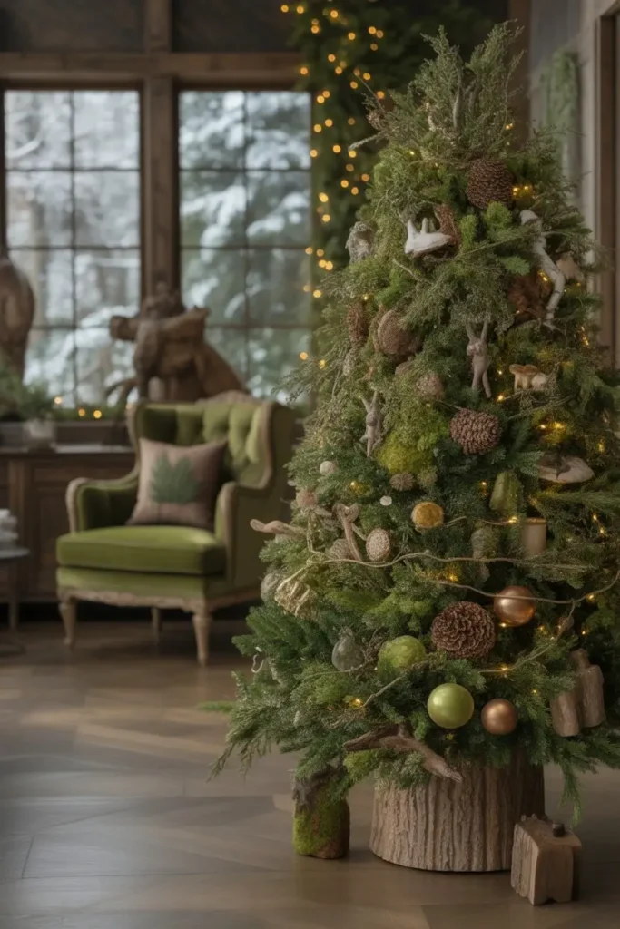 Enchanted Forest: Bring Nature’s Magic to Your Christmas Tree