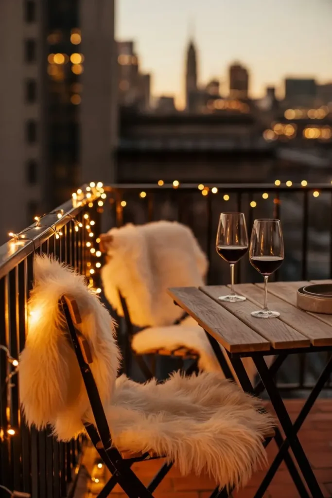 Lanterns and Fairy Lights for an Outdoor Glow