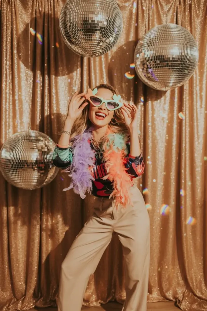 Create a Stunning Photo Booth with New Year Decoration Items