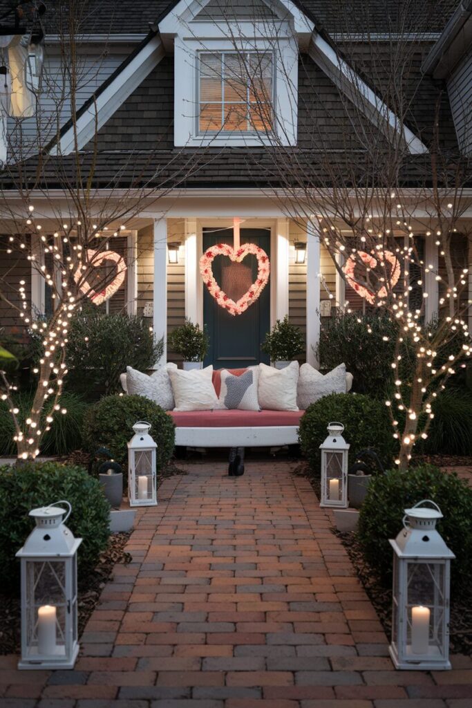Valentine's Outdoor Decor 