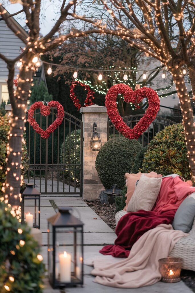 Valentine's Outdoor Decor 