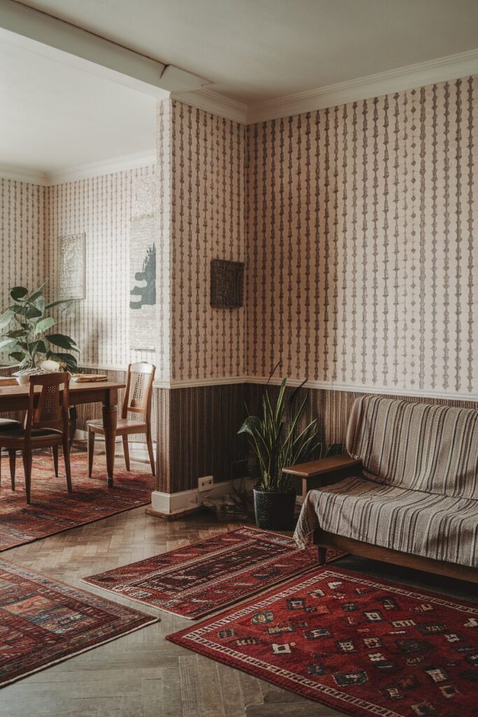 Use Rugs to Define Separate Zones