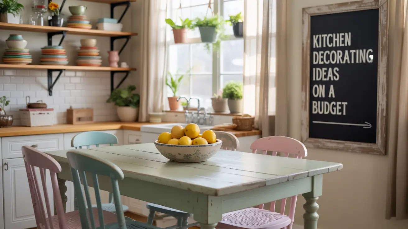 Kitchen Decorating Ideas on a Budget