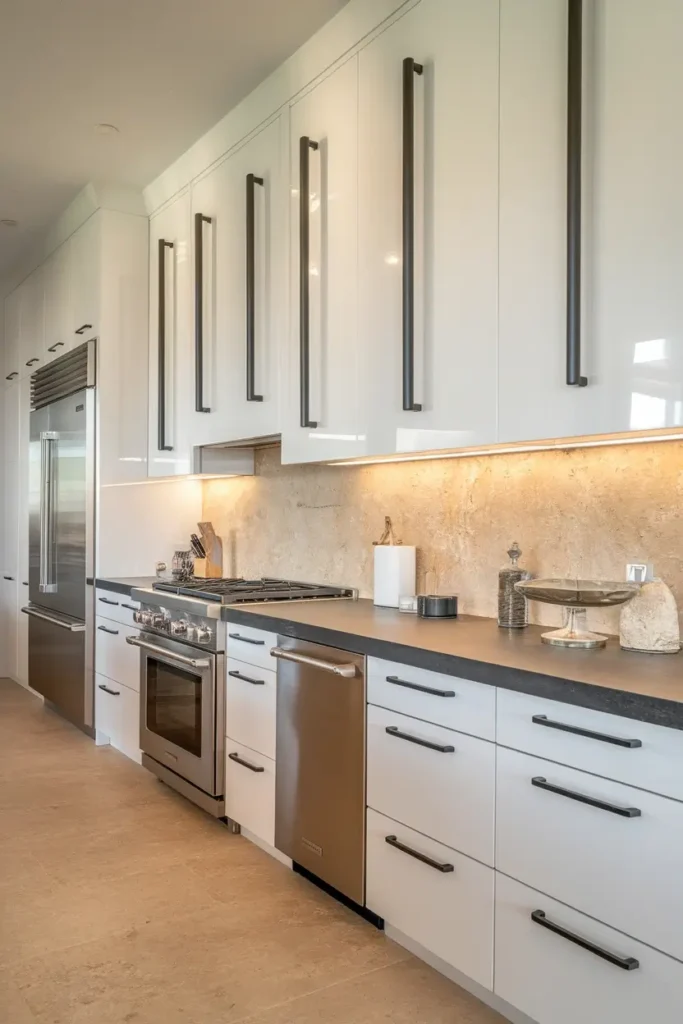 Try Black Kitchen Hardware