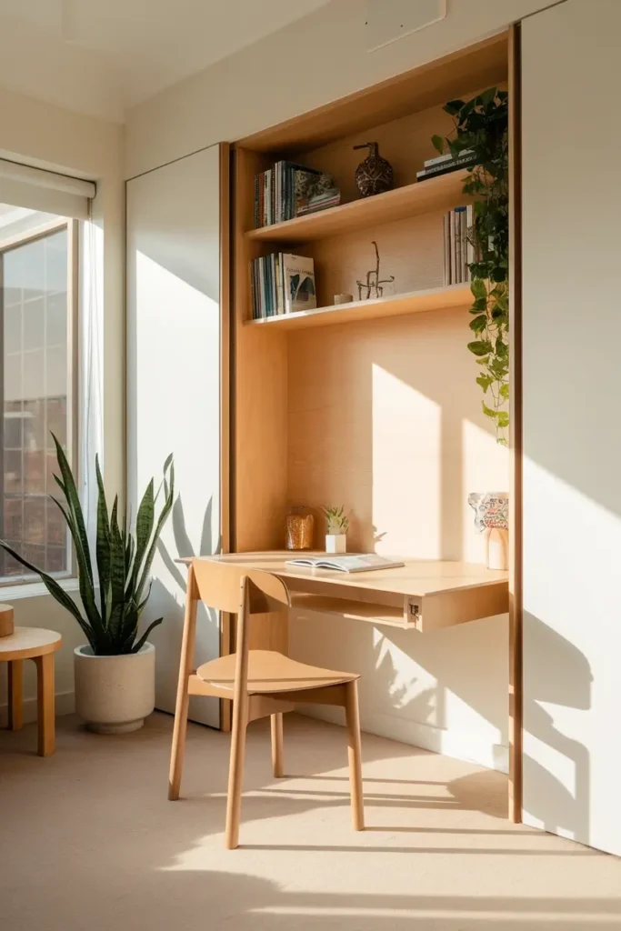 Try Wall-Mounted Desks