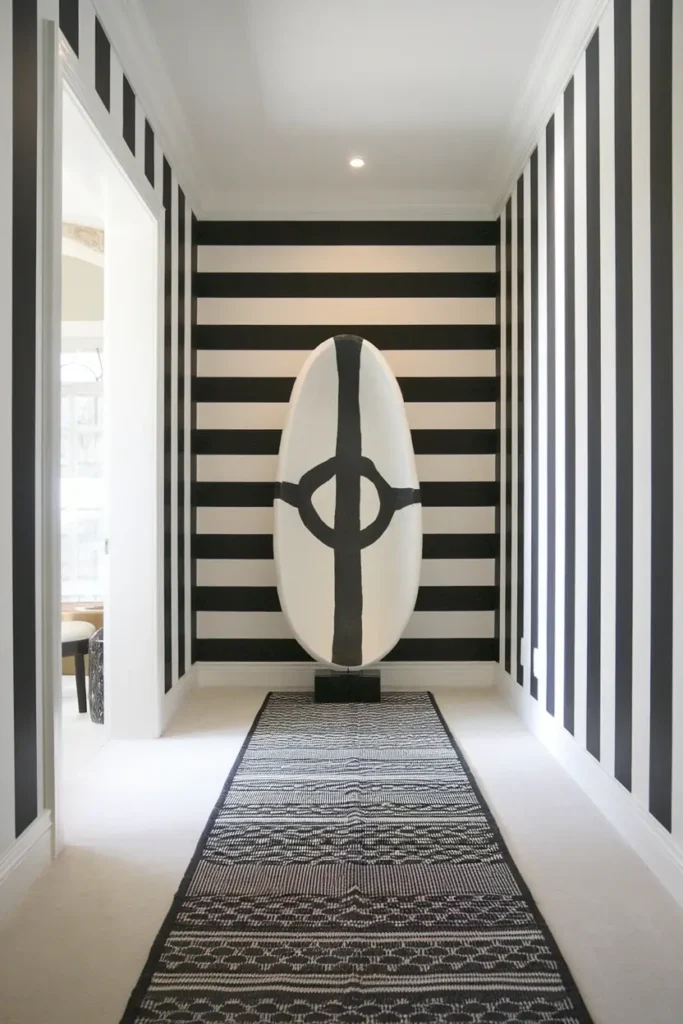 Go Black in the Entryway