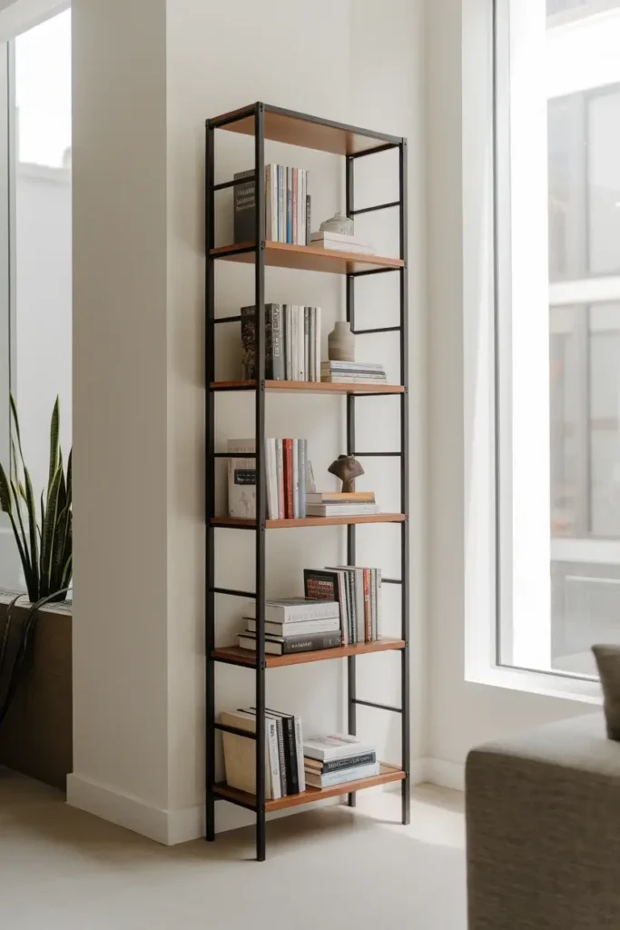 Add Slim Bookcases