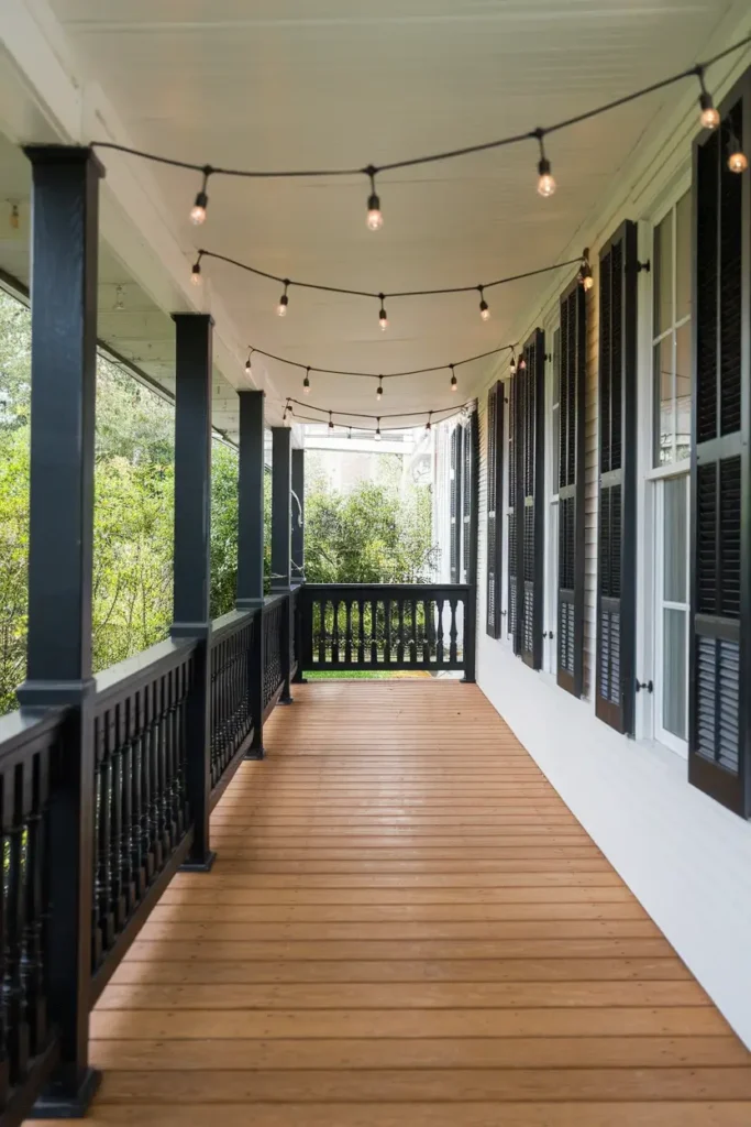 Black home decor ideas Railings