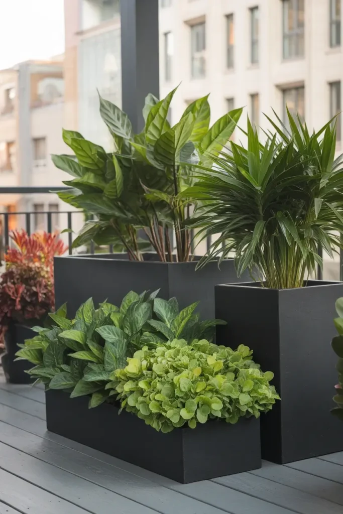 Use Black Planters