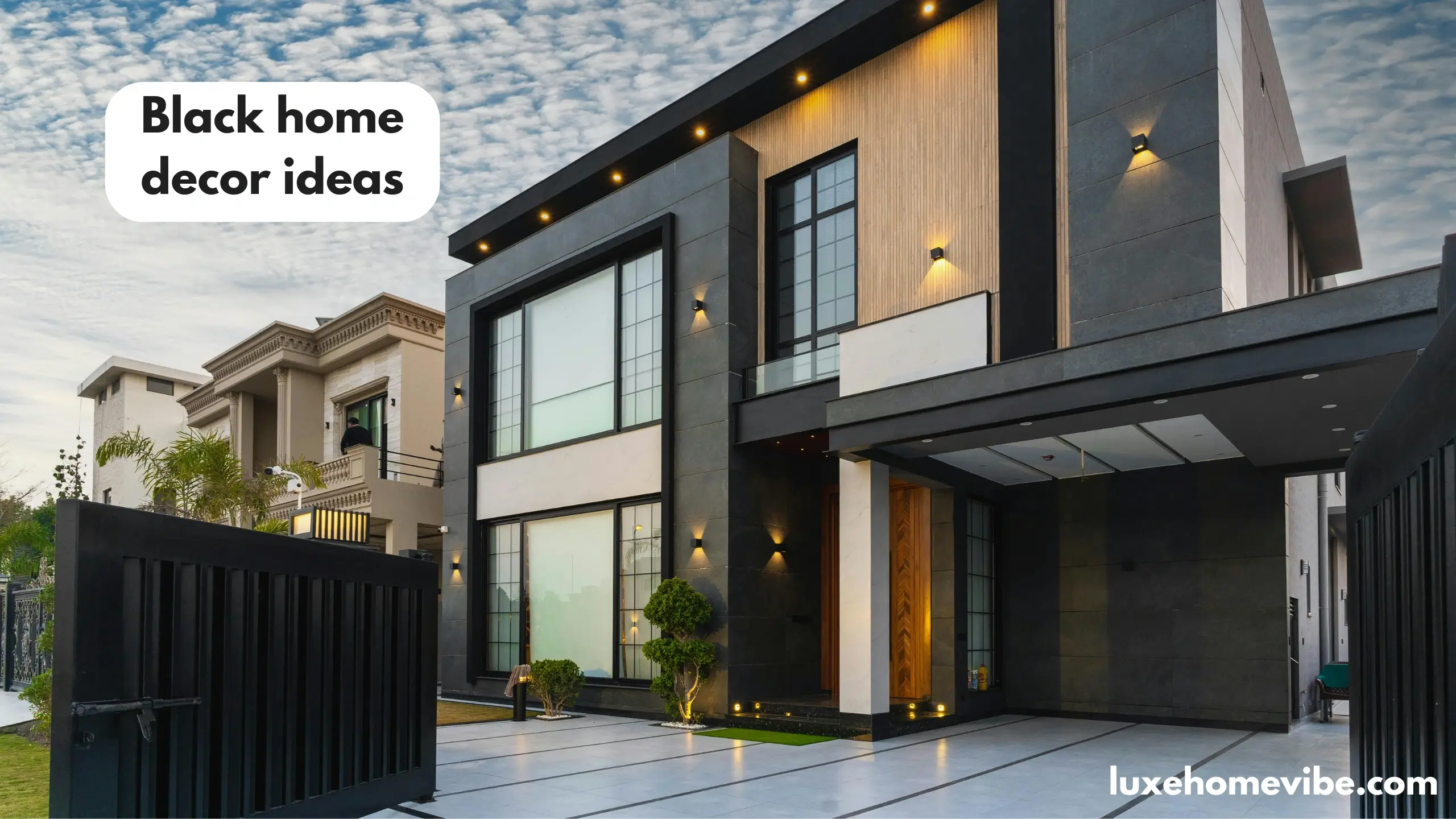 Black Home Decor Ideas