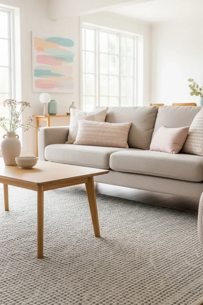 Opt for Area Rugs
