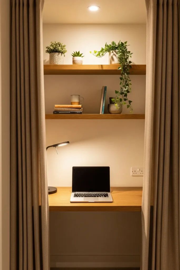Turn Small Spots Into Work Corners