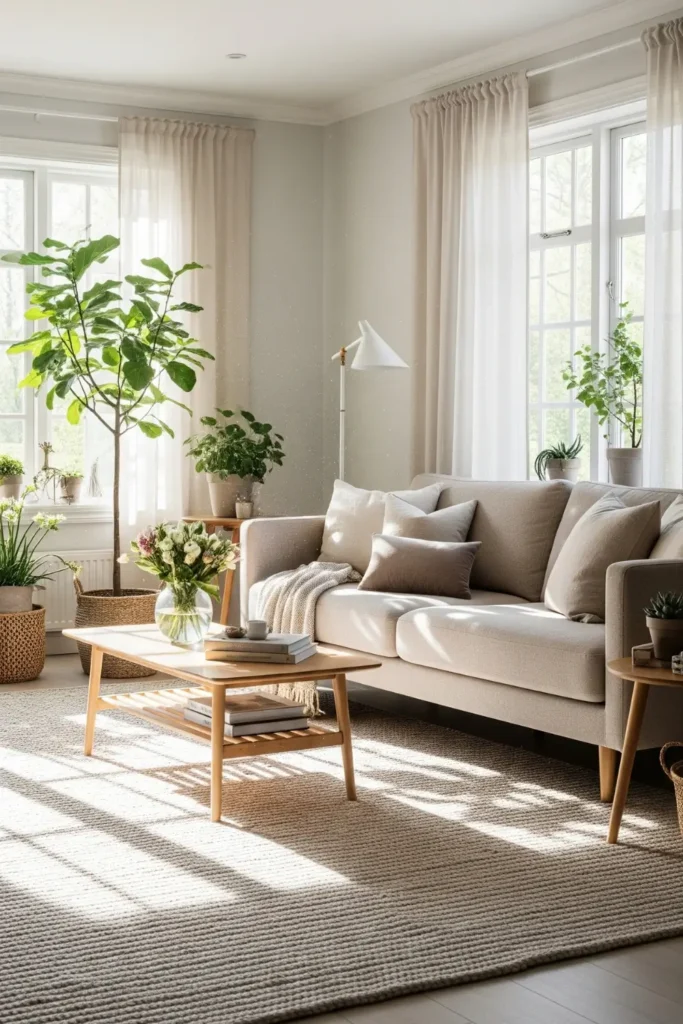 Use Rugs to Anchor the Room