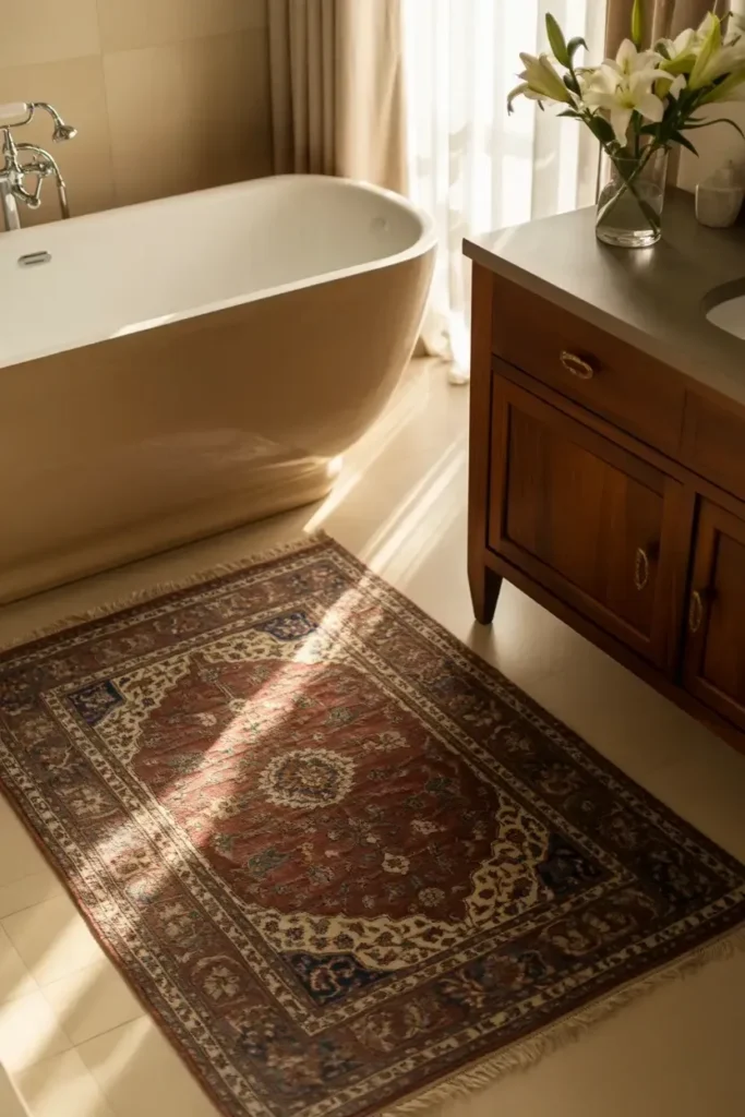 Lay a Persian Rug