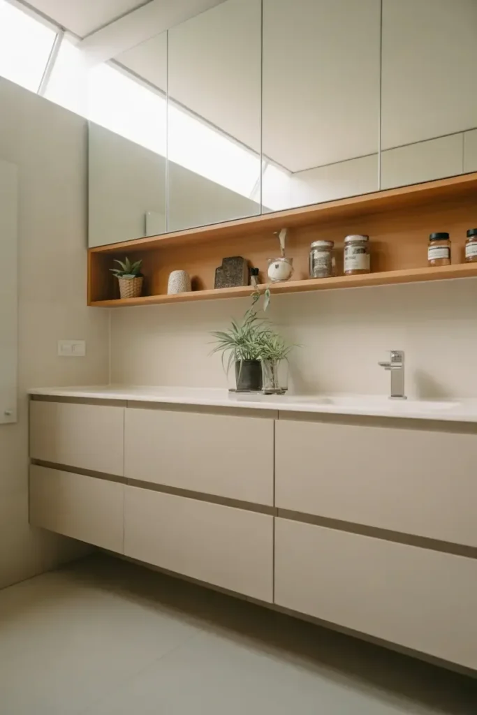 Add Floating Cabinets