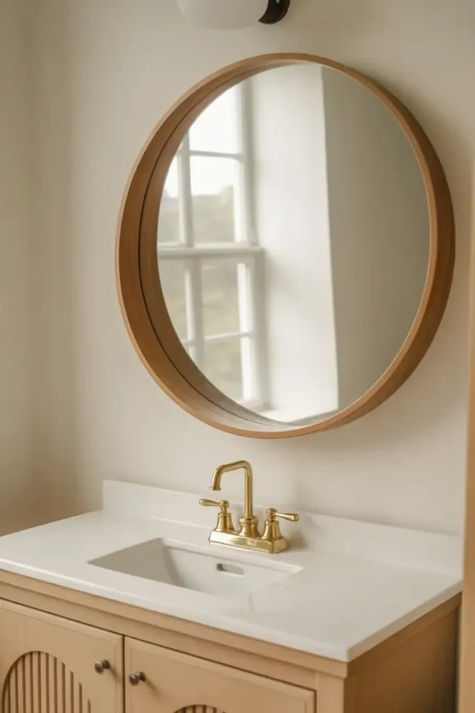 Use a Round Mirror