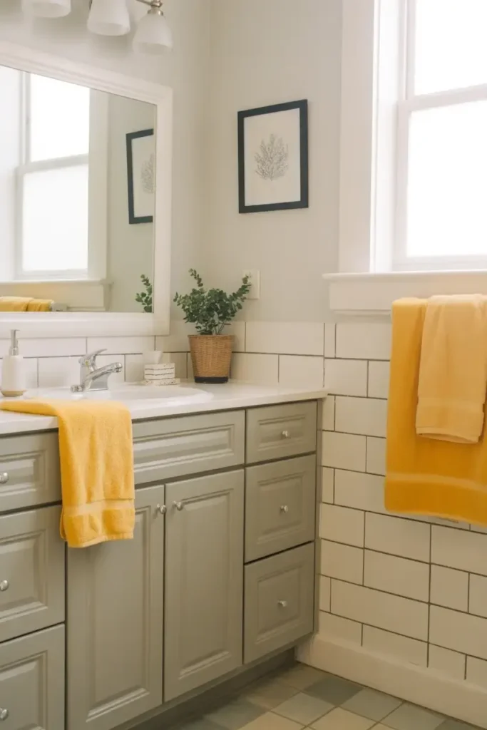 Add a Pop of Yellow