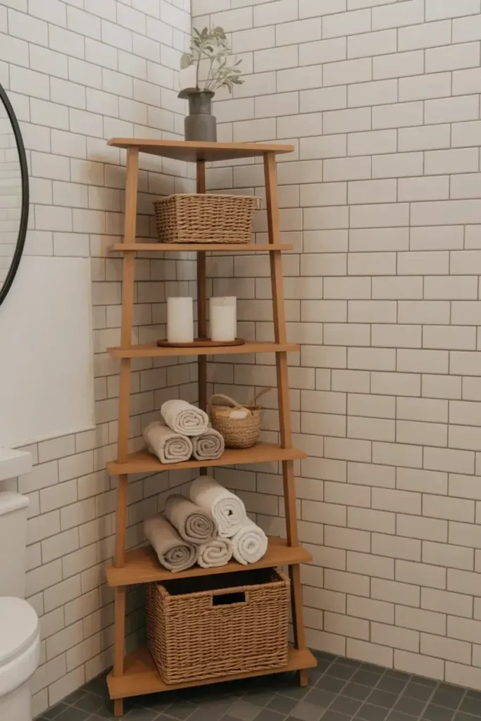Try a Freestanding Shelf