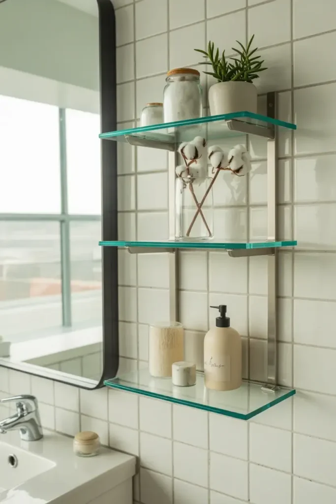 Add Glass Shelves