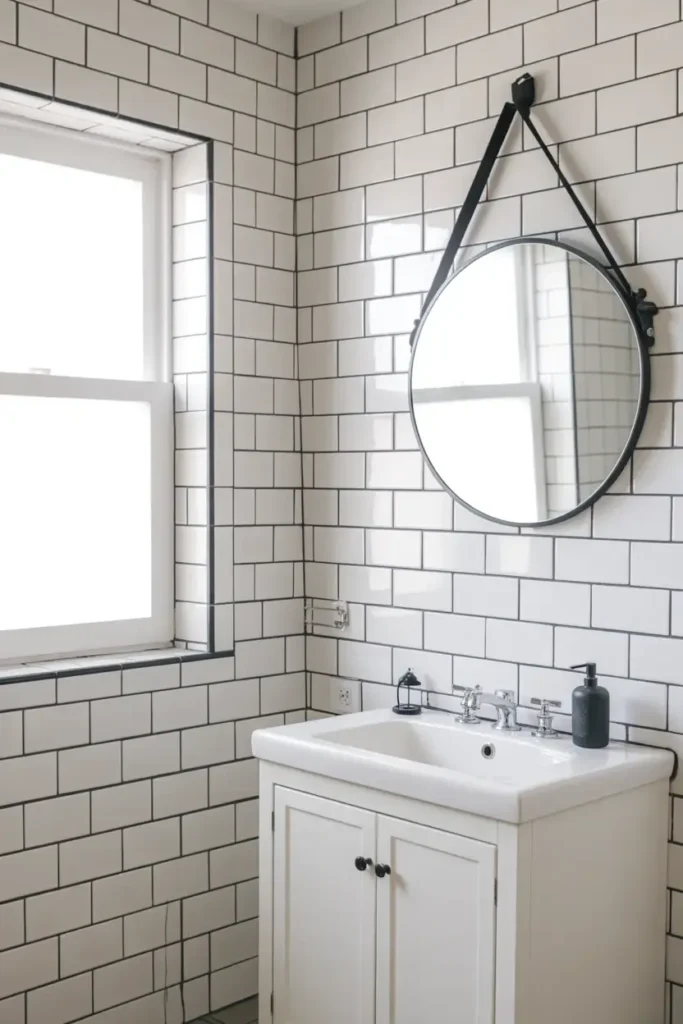 Use Black Grout Lines