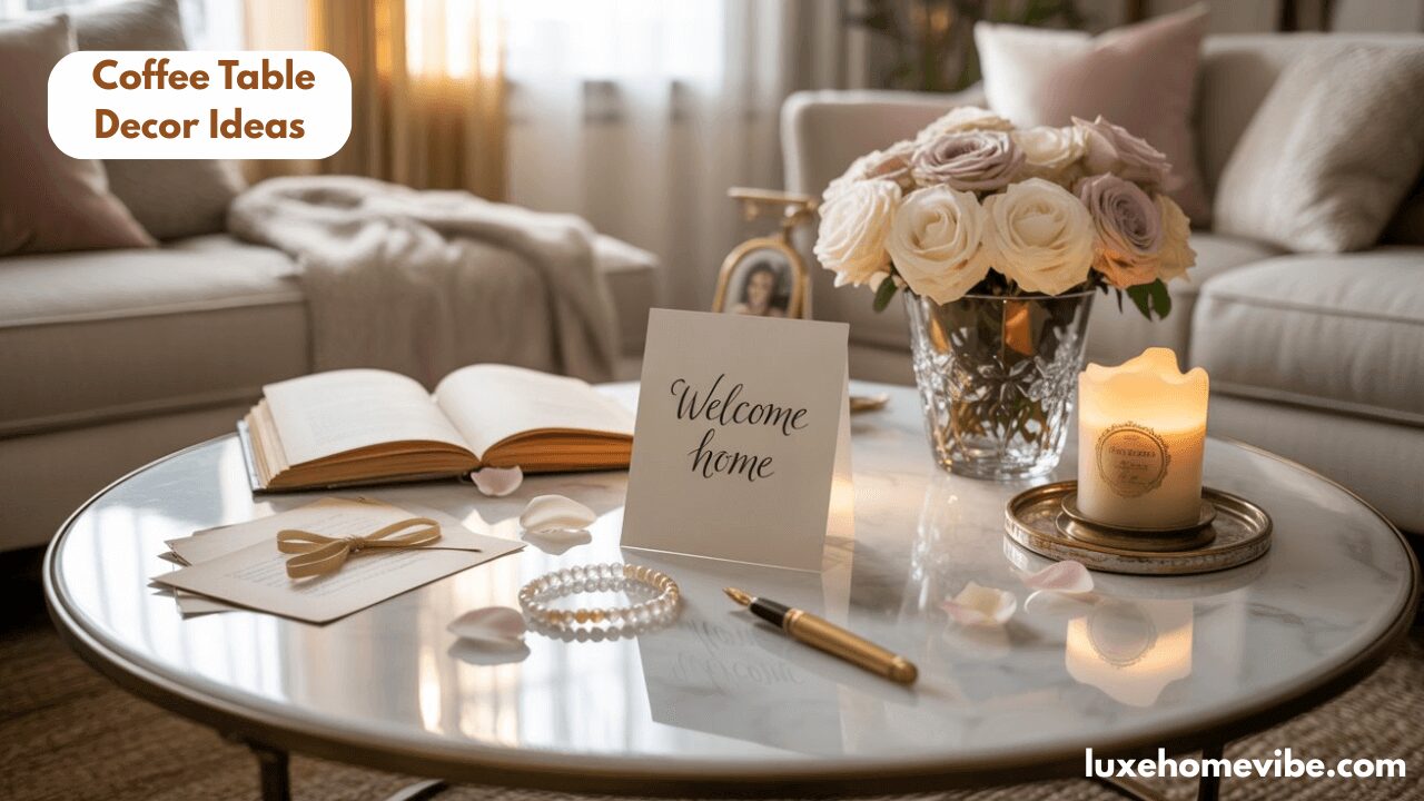 Coffee Table Decor Ideas