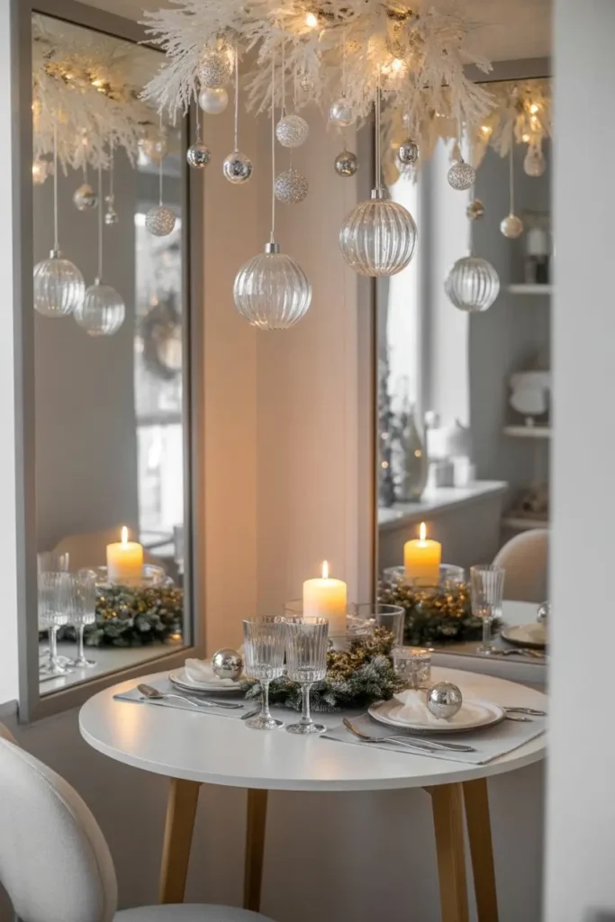 Small Space Christmas Table Ideas