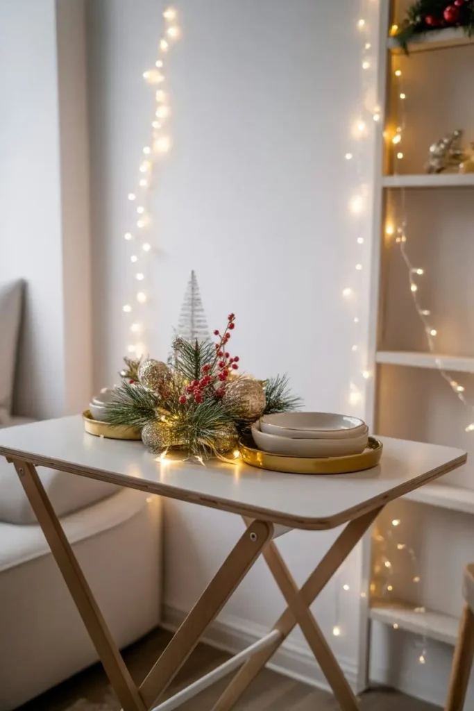 Christmas Dining Table Decor