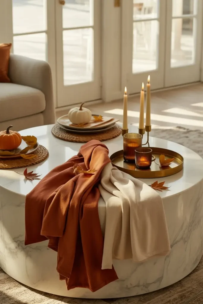 Fall Coffee Table Decor Ideas