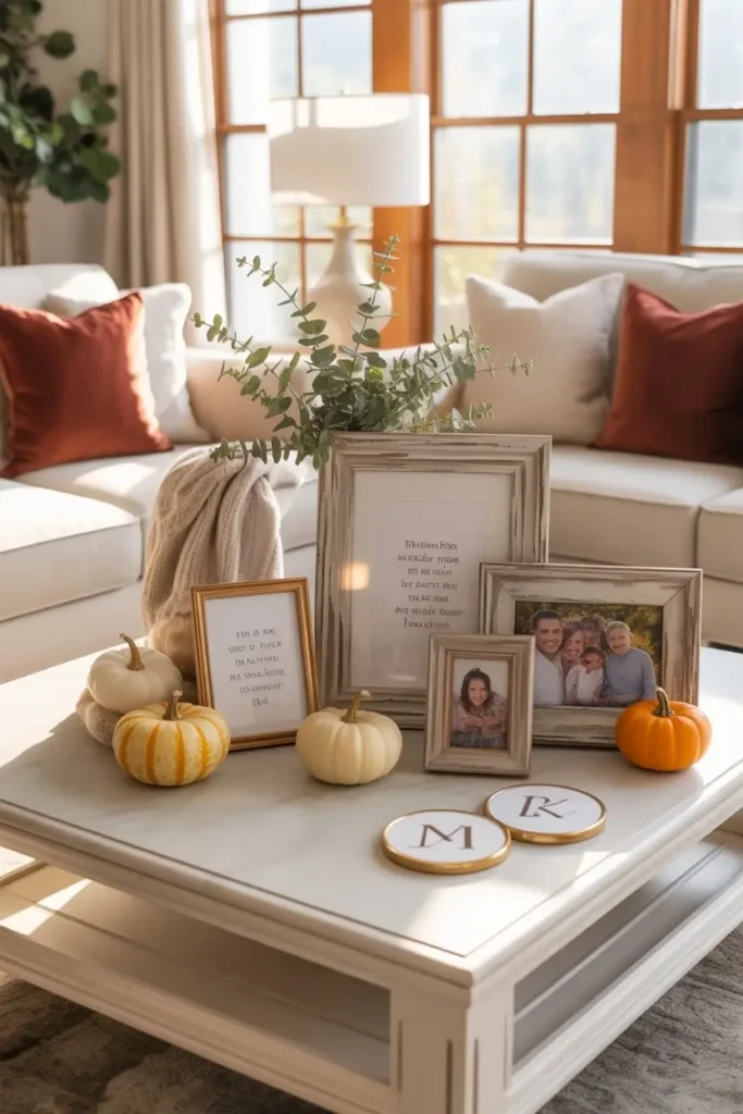 Fall Coffee Table Decor Ideas