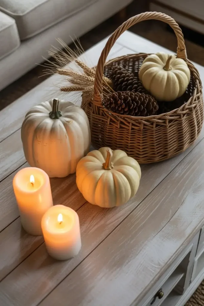 Fall Coffee Table Decor Ideas