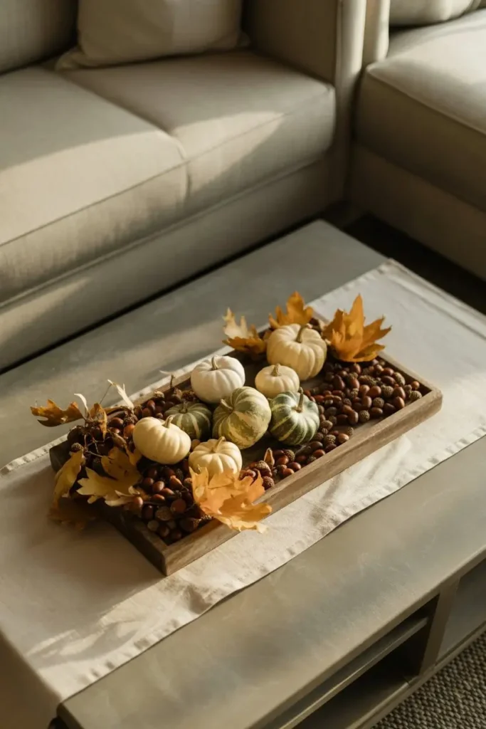 Fall Coffee Table Decor Ideas