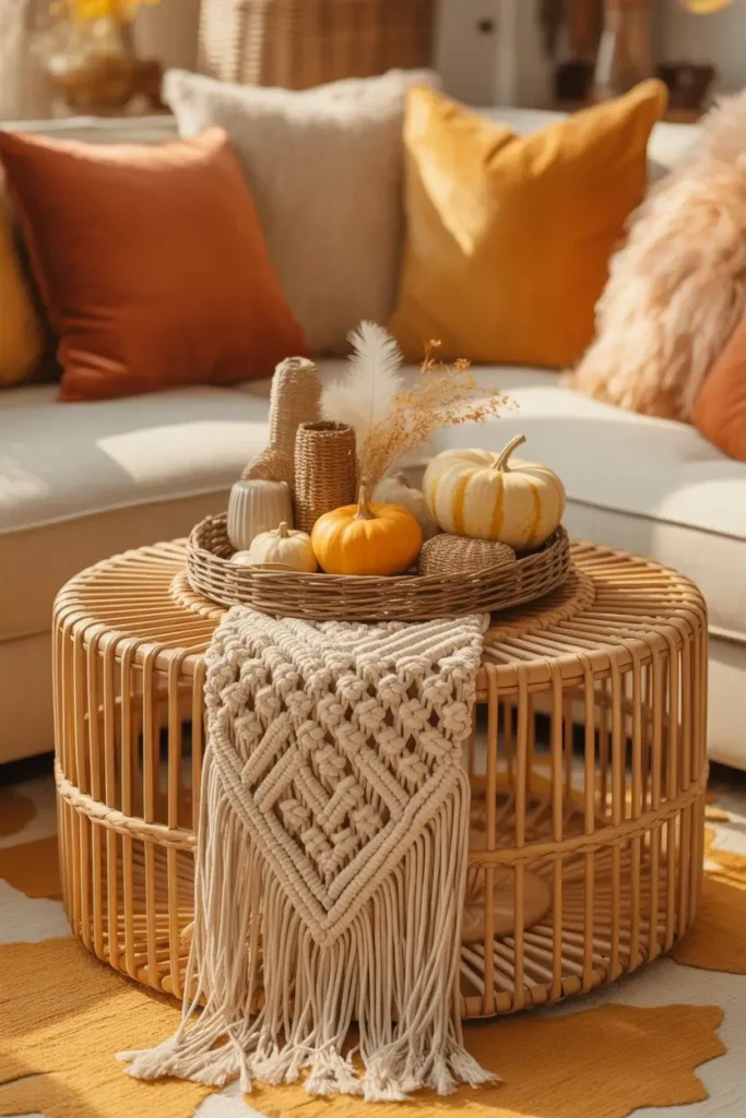 Fall Coffee Table Decor Ideas