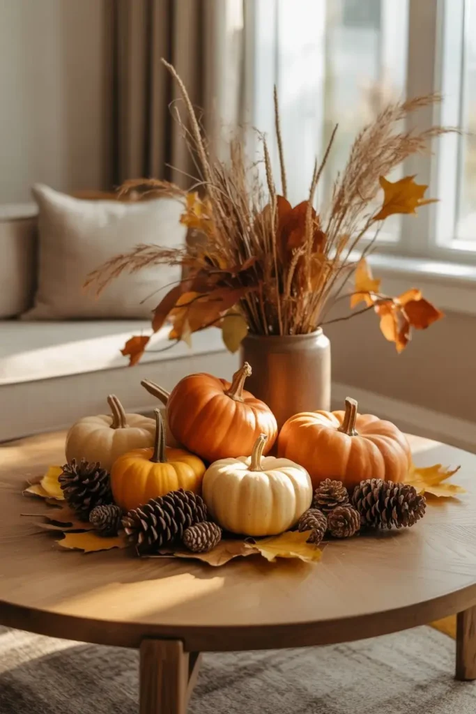 Fall Coffee Table Decor Ideas