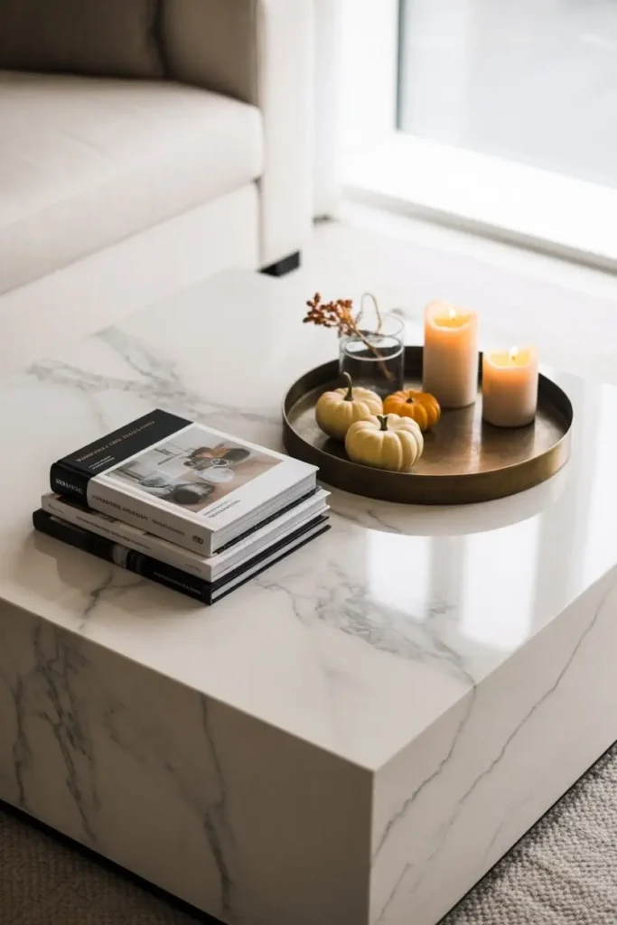Fall Coffee Table Decor Ideas