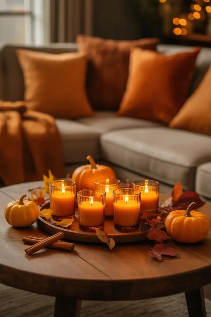 Fall Coffee Table Decor Ideas