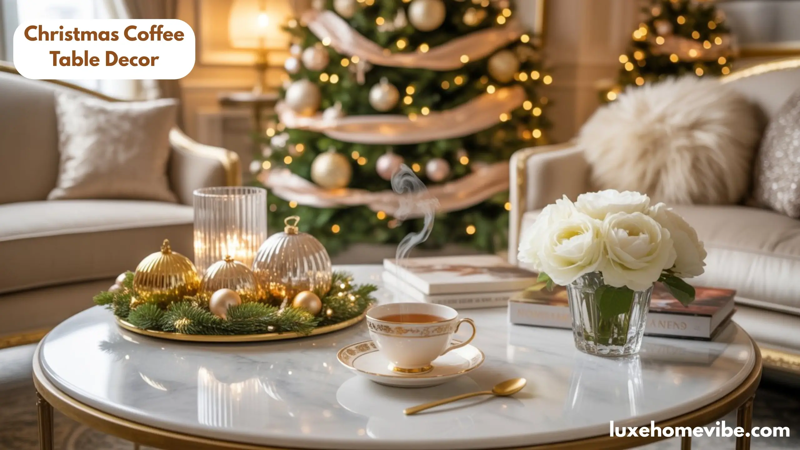 Christmas Coffee Table Decor Ideas