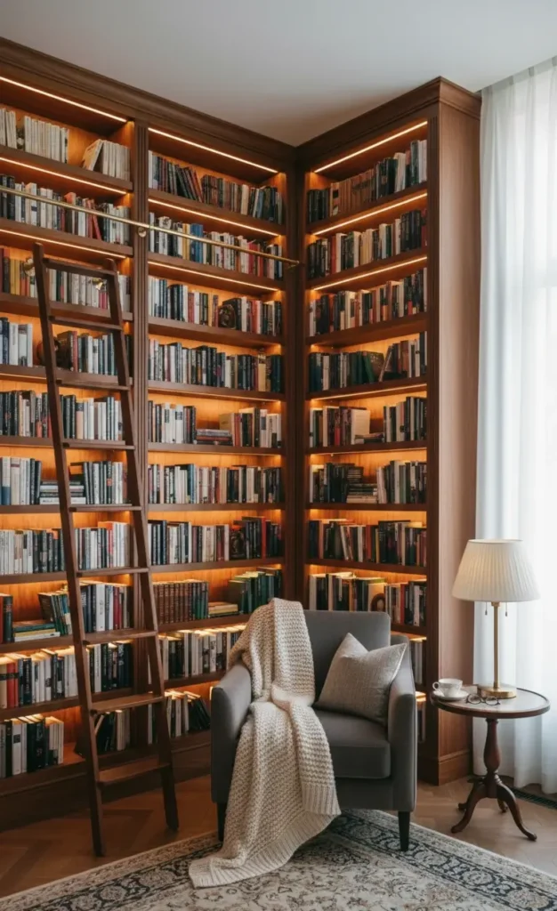 Home Library Decor Ideas