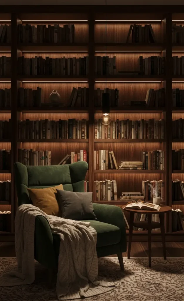 Home Library Decor Ideas