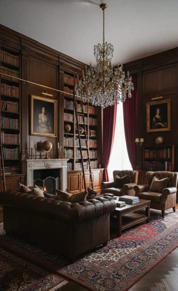 Home Library Decor Ideas