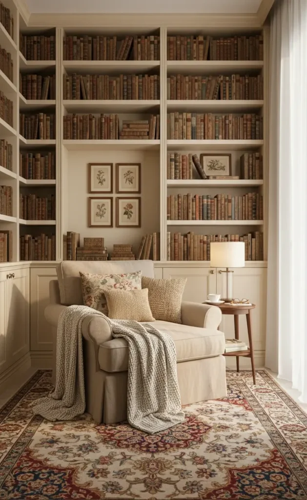 Home Library Decor Ideas