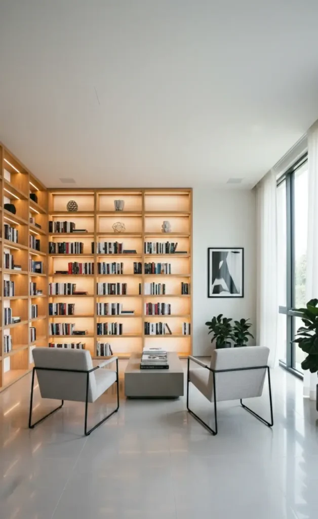 Home Library Decor Ideas 