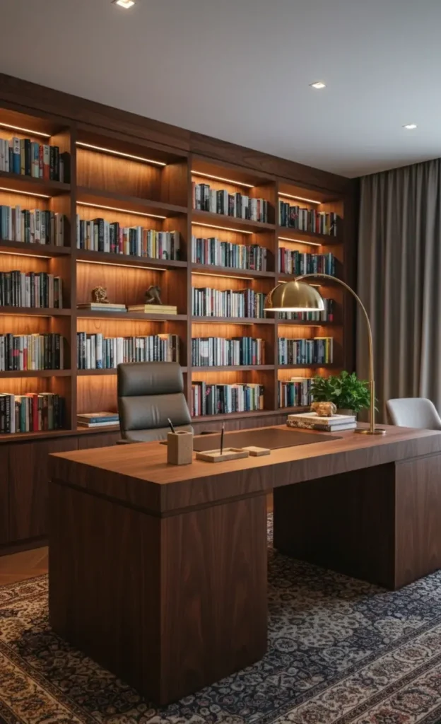 Home Library Decor Ideas