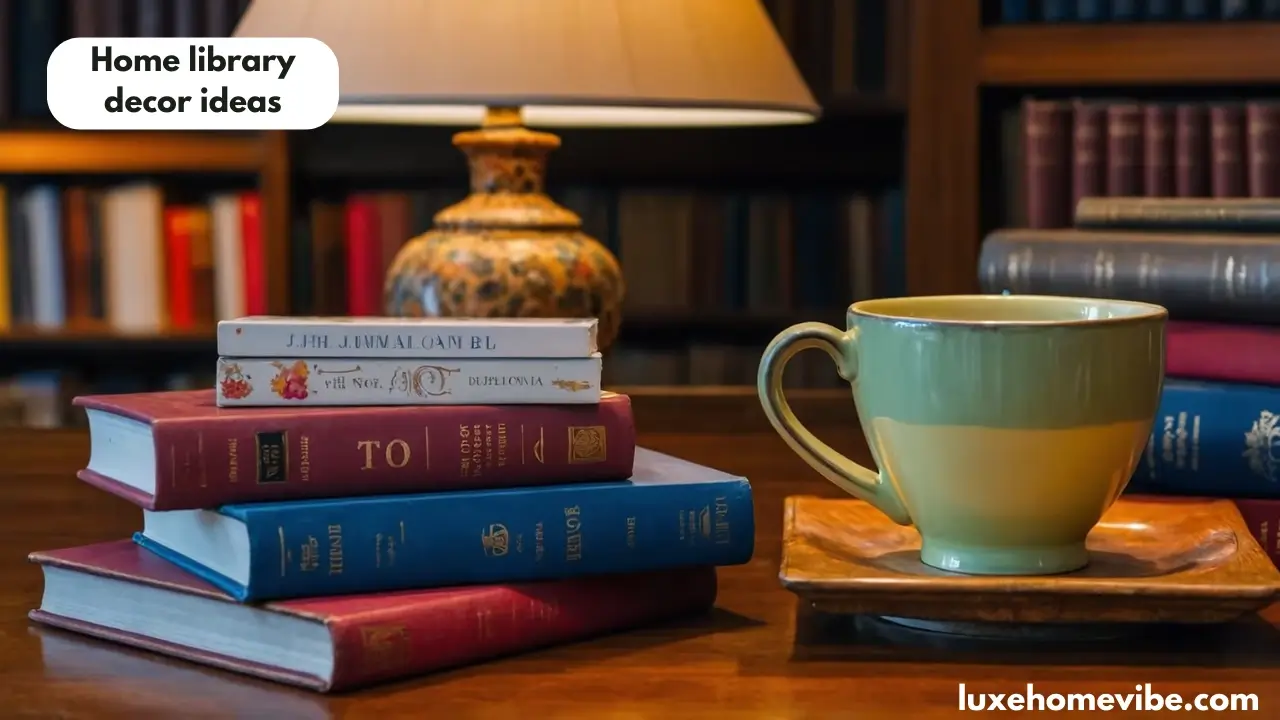 Home Library Decor Ideas