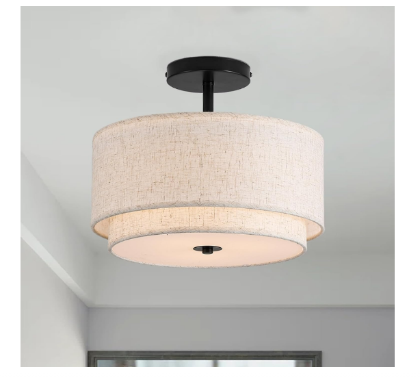 vexagyle 12.6 inch flush munt ceiling light